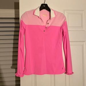 Lilly Pulitzer luxletic polo top
